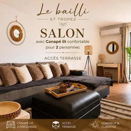 Tropez Centre Parking Et Jardin Privé Inclus *