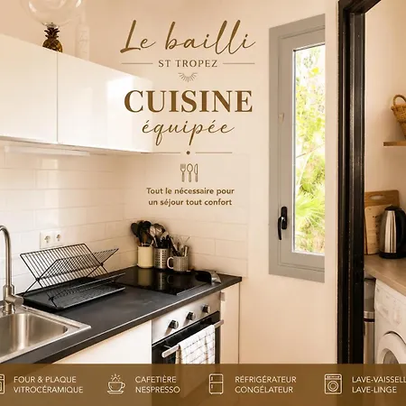 Tropez Centre Parking Et Jardin Privé Inclus