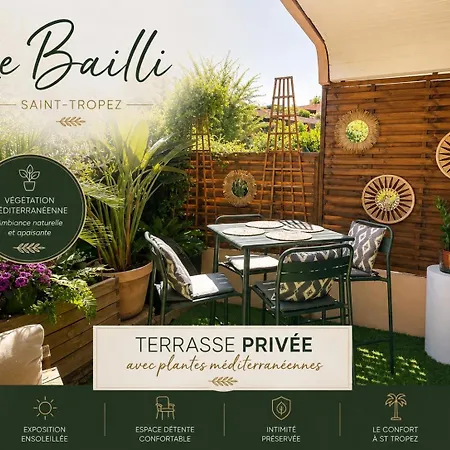 Tropez Centre Parking Et Jardin Privé Inclus *