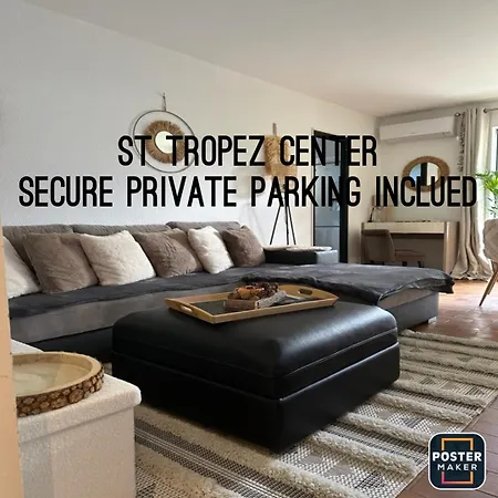 Saint Tropez Centre Parking Et Jardin Prive Inclus *