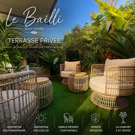 شقة Tropez Centre Parking Et Jardin Prive Inclus سان تروبيه